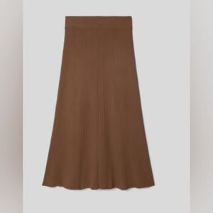 Everlane Ribbed Skirt